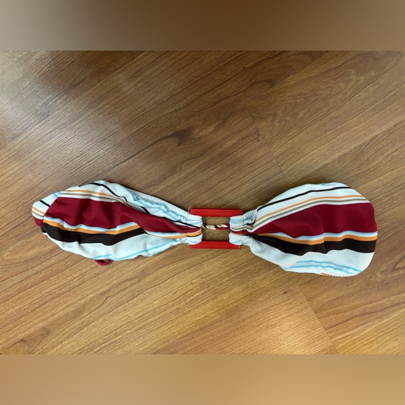 ROXY SWIM Retro Vibes Stripe Bikini Set - Picture 7 of 11